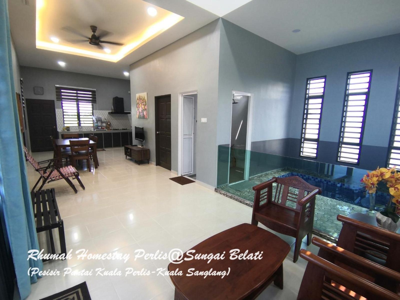 Rhumah Sungai Belati Villa Simpang Empat  Eksteriør bilde